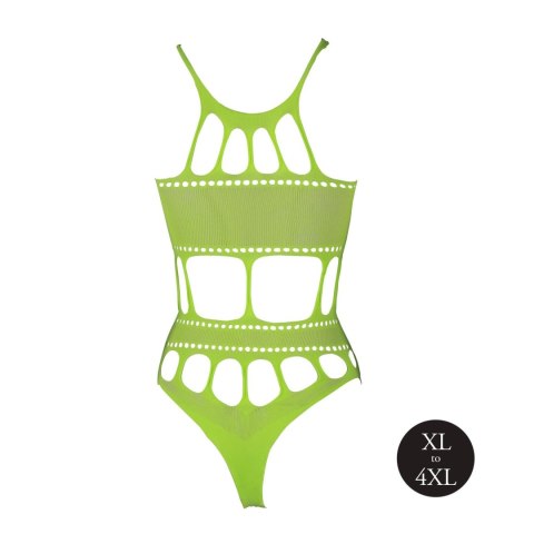 Body with Grecian Neckline - Neon Green - XL/XXXXL Ouch!