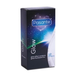 Glow effect condoms 12 pcs Pasante