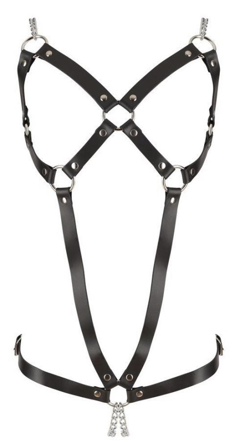 Leather Harness 2 Chains S-L ZADO