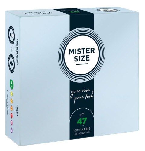 Mister Size 47mm pack of 36 MISTER SIZE