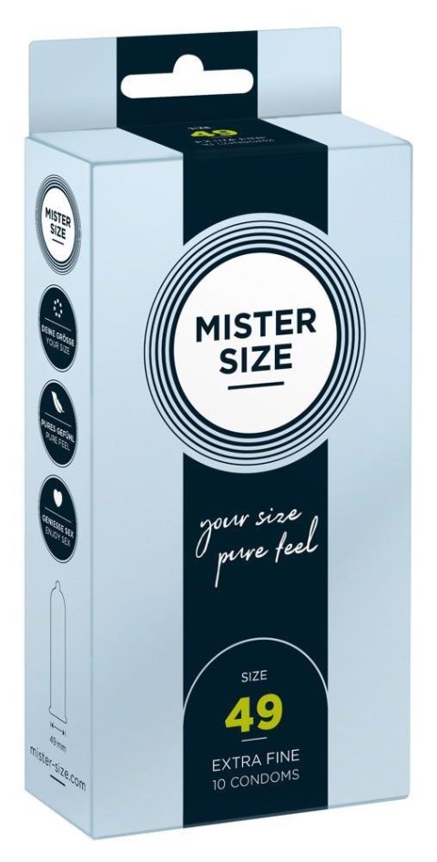 Mister Size 49mm pack of 10 MISTER SIZE