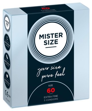 Mister Size 60mm pack of 3 MISTER SIZE