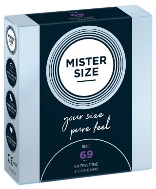 Mister Size 69mm pack of 3 MISTER SIZE