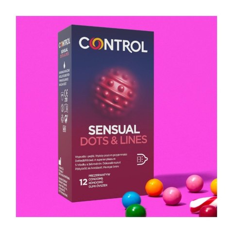 Control Sensual Dots & Lines 12""s Control