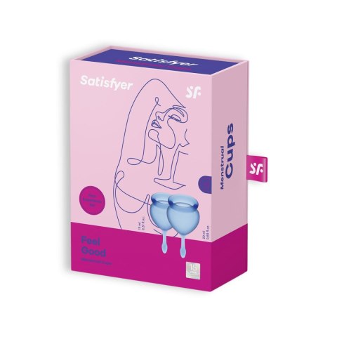 Feel Good Menstrual Cup dark blue Satisfyer