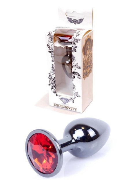 Plug-Jewellery Dark Silver PLUG- Red B - Series HeavyFun