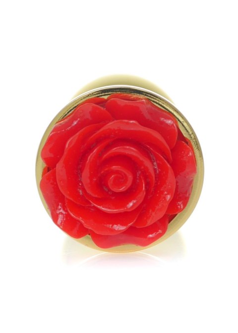 Plug-Jewellery Gold PLUG ROSE- Red B - Series HeavyFun