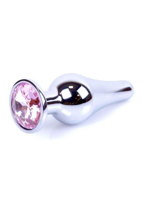 Plug-Jewellery Silver BUTT PLUG- Rose B - Series HeavyFun