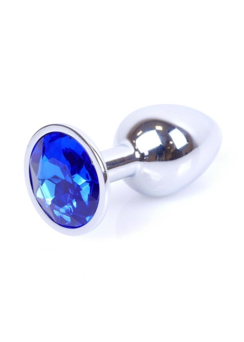 Plug-Jewellery Silver PLUG- Dark Blue B - Series HeavyFun