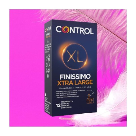 Prezerwatywy-Control Finissimo Xtra Large 12""s Control