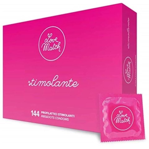 Prezerwatywy-Love Match Stimolante - 144 pack Love Match