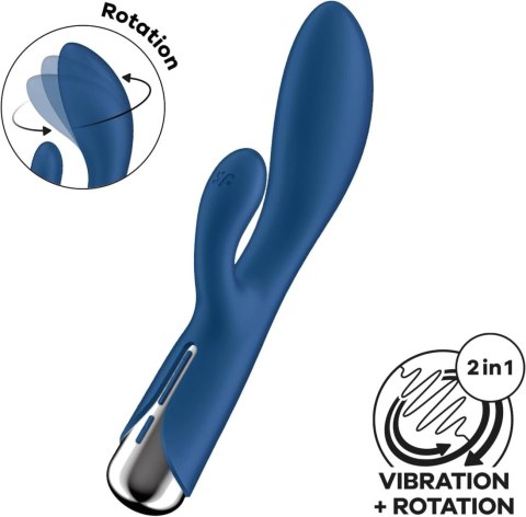 Satisfyer Spinning Rabbit 1 Blue Satisfyer