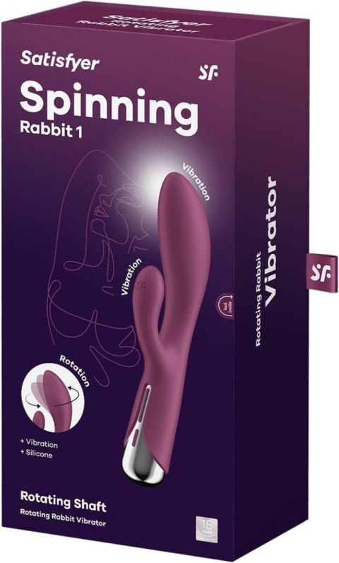 Satisfyer Spinning Rabbit 1 Red Satisfyer