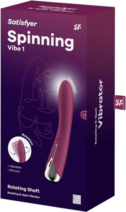 Satisfyer Spinning Vibe 1 Red Satisfyer