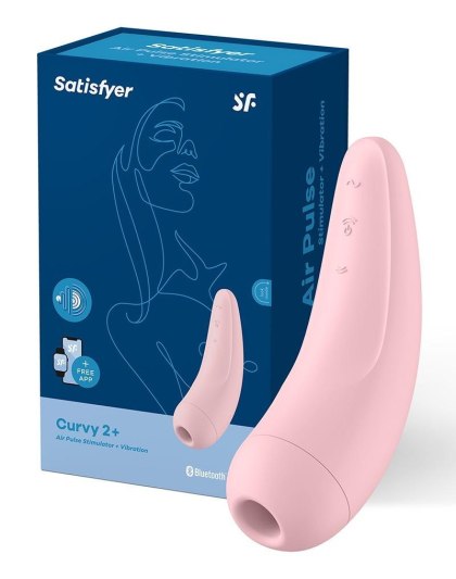 Wibrator - Curvy 2+ Air Pulse Stimulator + Vibration Satisfyer