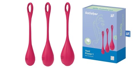 Zestaw - Yoni Power 1 (Red) Satisfyer