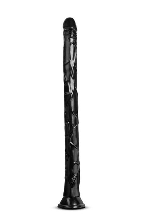 JET BLACK MAMBA 19INCH LONG DILDO BLACK Blush