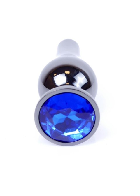 Plug-Jewellery Dark Silver BUTT PLUG- Dark Blue B - Series HeavyFun