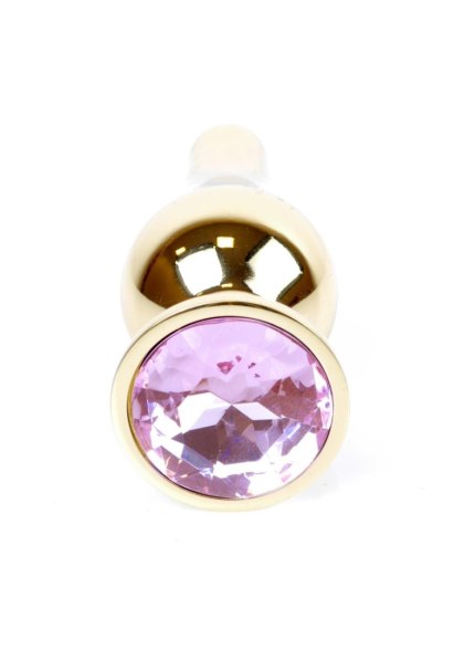 Plug-Jewellery Gold BUTT PLUG- Rose B - Series HeavyFun