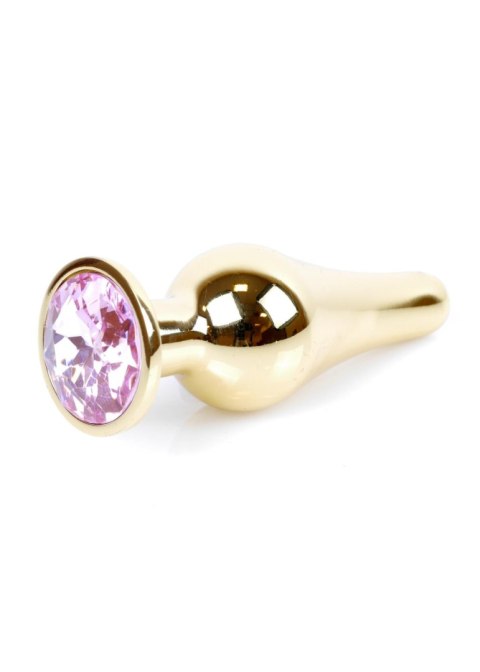 Plug-Jewellery Gold BUTT PLUG- Rose B - Series HeavyFun