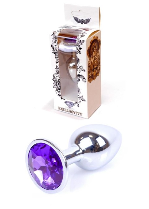 Plug-Jewellery Silver PLUG- Purple B - Series HeavyFun