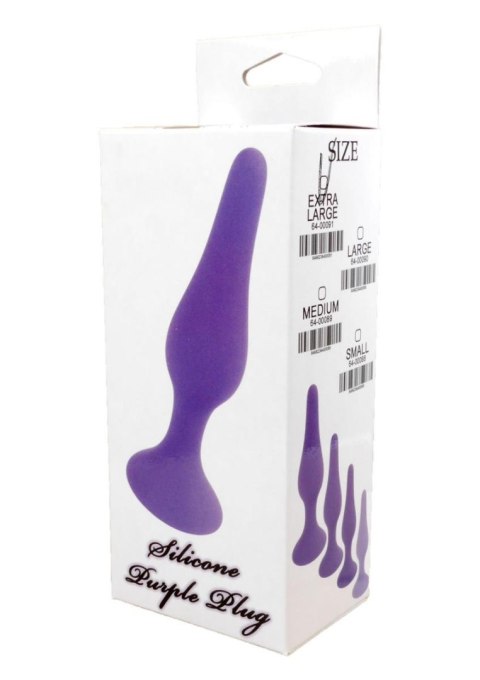 Plug-Silicone Plug Purple - Small B - Series HeavyFun