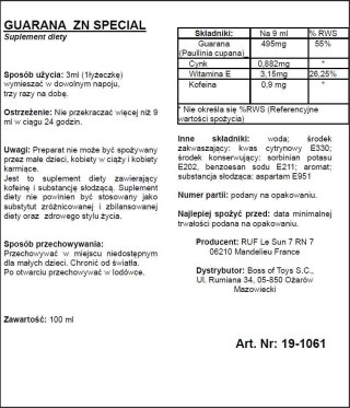 Supl.diety-GUARANA ZN 100 ML Ruf