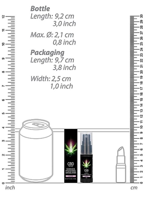 CBD Cannabis Pheromone Stimulator For Her - 15ml Pharmquests