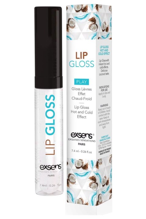 EXSENS HOT KISS LIP GLOSS COCONUT 7,4ML Exsens