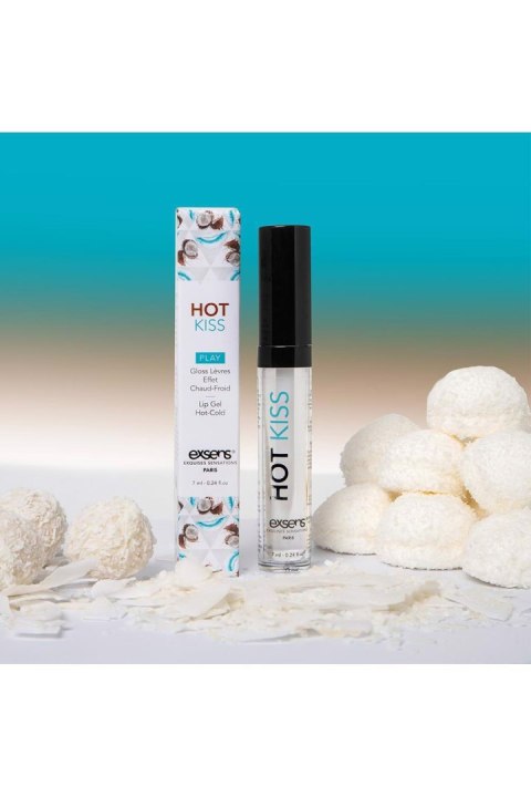 EXSENS HOT KISS LIP GLOSS COCONUT 7,4ML Exsens