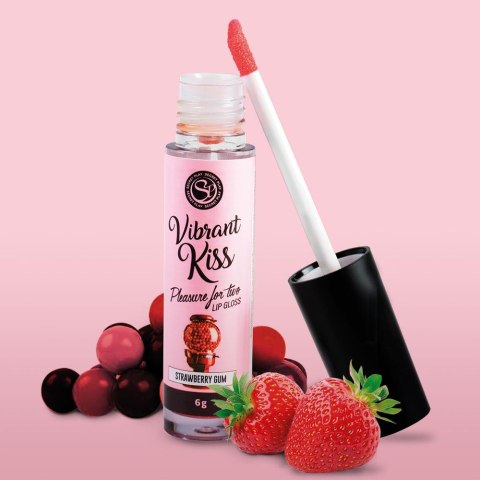 LIP GLOSS VIBRANT KISS STRAWBERRY GUM Secret Play