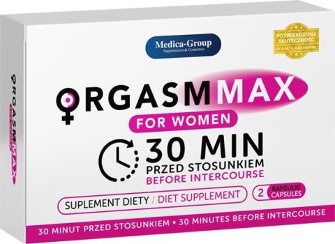 OrgasmMax for Women-2 kapsułki Medica