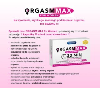 OrgasmMax for Women-2 kapsułki Medica