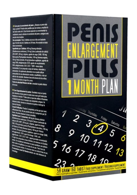 Penis Pills 1 month plan 60pcs Natural Cobeco