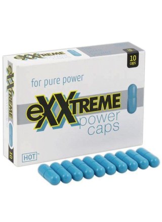 Supl.diety-eXXtreme power caps 1x10 stk. Hot