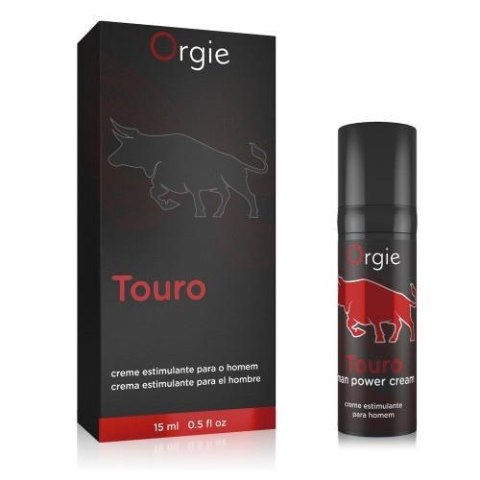 Żel-TOURO - ERECTION CREAM - WITH TAURINA - 15 ML Orgie