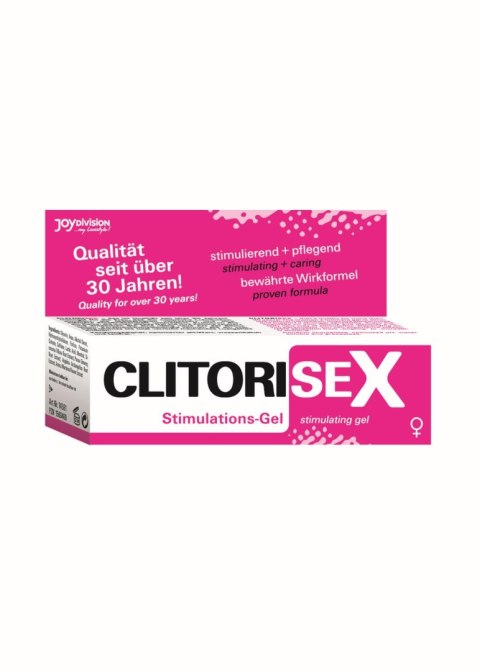 Żel/sprej-CLITORISEX - Stimulation Gel, 25 ml JoyDivision