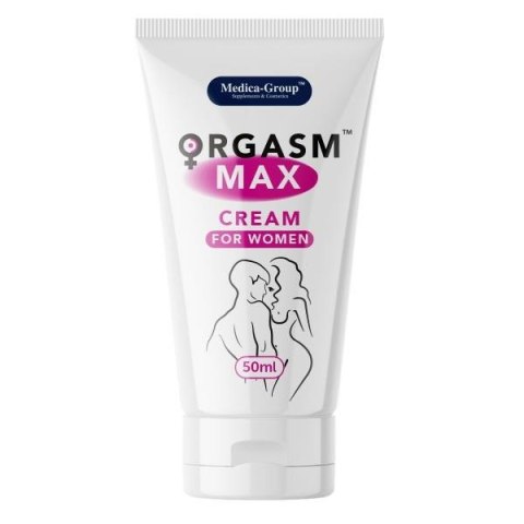 Żel/sprej - Orgasm Max cream for women 50 ml Medica