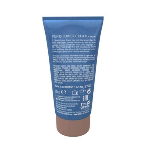 Żel/sprej-Shiatsu Penis Power Cream Men 30ml. Hot