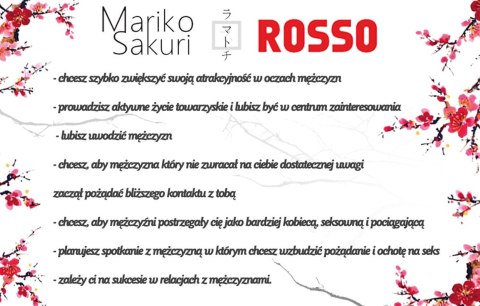 Feromony-Mariko Sakuri ROSSO 15 ml for women Aurora