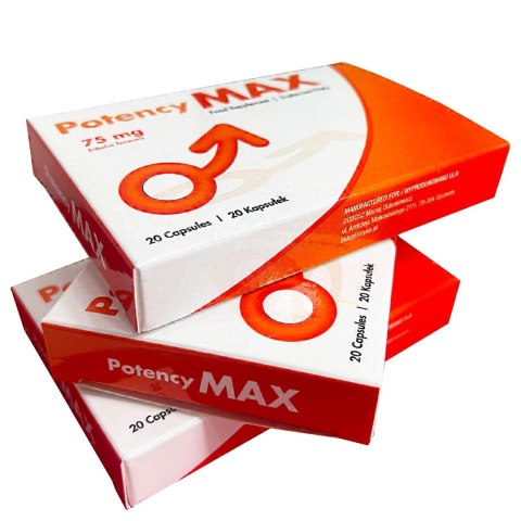 PotencyMax ( 20 Kapsułek ) Sexual Health Series