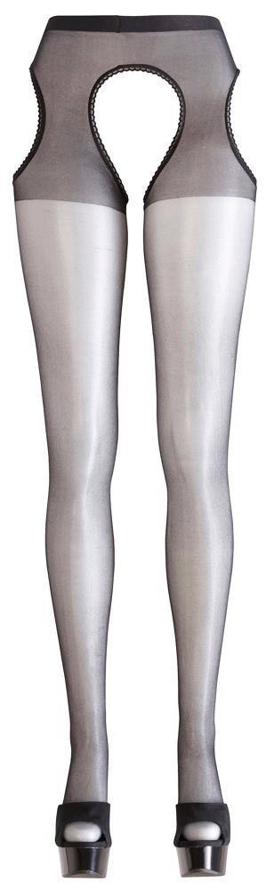 Sex Tights black S/M Cottelli LEGWEAR