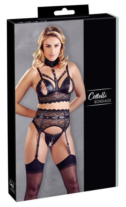 Bra Suspender Set L Cottelli BONDAGE