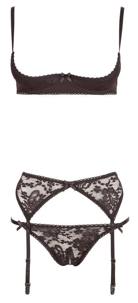 Shelf Bra Set 80B/M Cottelli LINGERIE