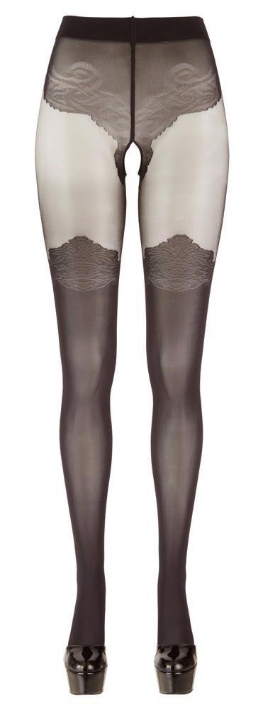 Crotchless Tights 4 Cottelli LEGWEAR