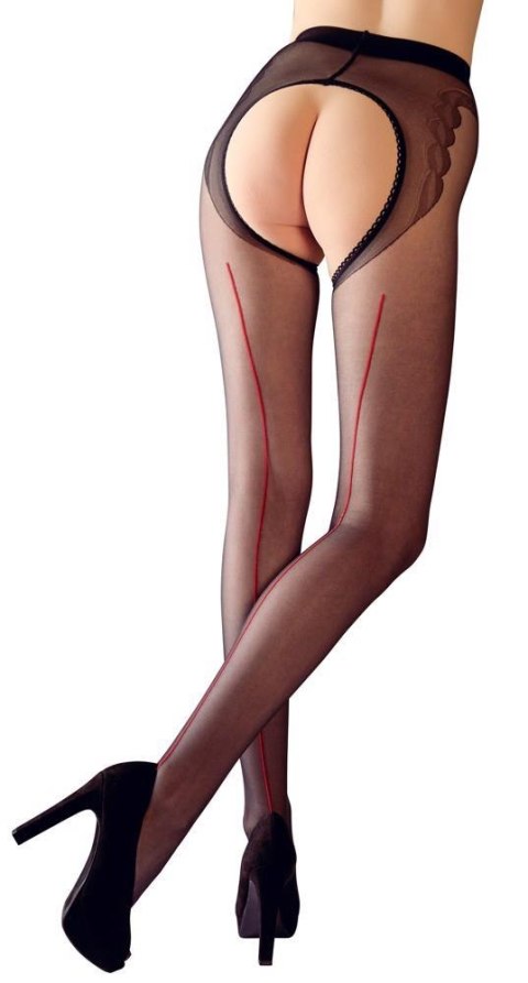 Crotchless Tights 5 Cottelli LEGWEAR