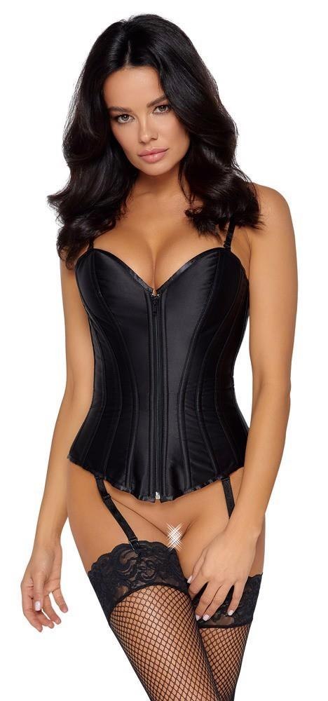 Corset black L Cottelli PARTY