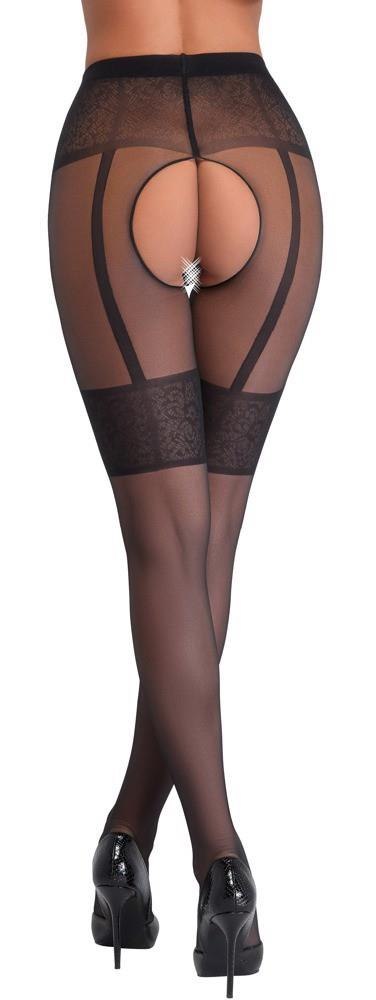 Crotchless Tights 2 Cottelli LEGWEAR