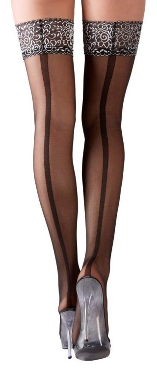 Hold-up Stockings with Seam 3 Cottelli LEGWEAR