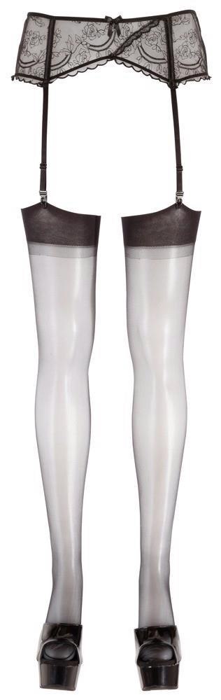 Stockings with seam black 1 Cottelli LEGWEAR